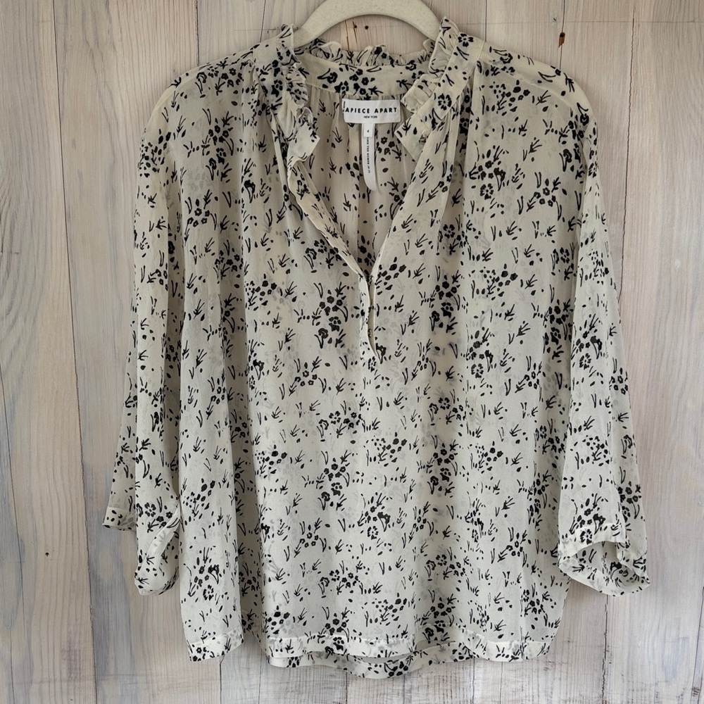 A Piece Apart Silk Top Size 4